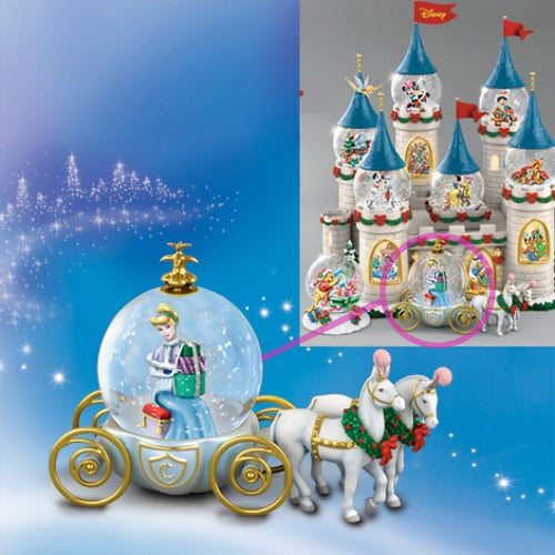 Bradford Exchange Disney Water Globe & Castle - A Party For A Princess #1 - RCE Global Solutions