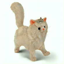 Load image into Gallery viewer, The Ashton-Drake Galleries Fabulous Feline Kitten Hold That Pose! Plush Cat with Crown Lavender Skirt and Dazzling Duchess Outfit 10-Inches
