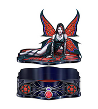 Load image into Gallery viewer, Anne Stokes GOTHIC Spider Web Fairy Keepsake SPIDER&#39;S WEB BOX Arachnafairia - RCE Global Solutions
