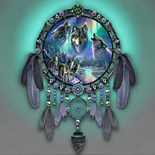 Load image into Gallery viewer, The Bradford Exchange Natural Wonder Illuminated Dreamcatchers from Aurora Borealis Wall Decor Collection Issue #1 by James Meger 12.5-inches - RCE Global Solutions
