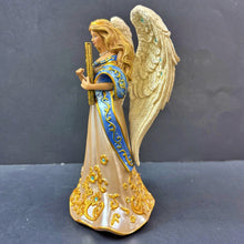 Load image into Gallery viewer, The Bradford Exchange Jeweled Nativity Figurine Collection Issue #6 Heavenly Angel Handcrafted Figurine with Over 100 Swarovski Crystals by Peter Carl Faberge Christmas Decorations 7.5-inches - RCE Global Solutions
