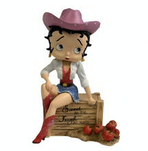 Load image into Gallery viewer, The Hamilton Collection Betty Boop Country Girl Figurines Issue #2 Sweet as Pie Tough as Nails Charm Collectible Statue Hand-Painted Display 5-inches
