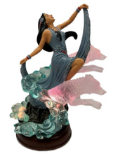 Load image into Gallery viewer, The Bradford Exchange Celestial Spirits Collection Issue #3: Starlight Harmony Illuminated Changing Colours of the Aurora Borealis Maiden Sculpture 10-inches
