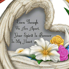 Load image into Gallery viewer, The Hamilton Collection On Angels Wings Figurine Issue #1 Even Though We Are Apart Your Spirit Is In My Heart Cardinal Figurine with Heart-Shaped Angel Wings Handcrafted Bereavement Keepsake by Blake Jensen 5-inches - RCE Global Solutions
