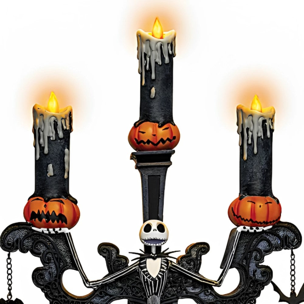 Nightmare Before Christmas Jack Skellington Light Up Candle Halloween  Decoration