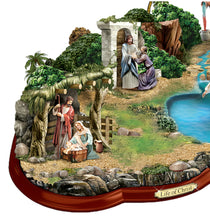 Load image into Gallery viewer, The Bradford Exchange Life of Christ Illuminated Masterpiece Sculpture: Inspirational Biblical Artistry by Thomas Kinkade 14.5-Inches - RCE Global Solutions
