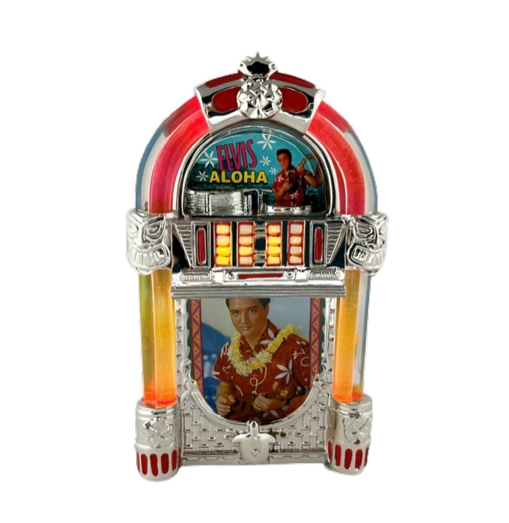 The Bradford Exchange Elvis™ Retro Jukebox Sculpture Collection: Step Back into the 50s with Blue Hawaii, Issue #3, 6-Inches - RCE Global Solutions