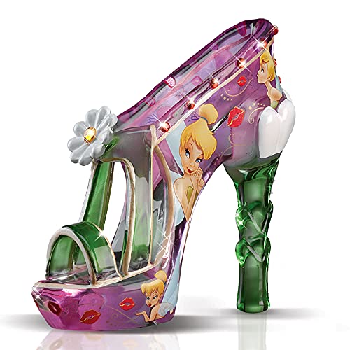 The Hamilton Collection Disney Tinker Bell Fairies Shoe Figurine: Elevate Your Sole 3.25