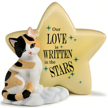 Load image into Gallery viewer, The Hamilton Collection Love Written in the Stars Our Love Is Out of This World Celestial Cat Figurine Collection Issue #2 by Blake Jensen 4.5-inches - RCE Global Solutions
