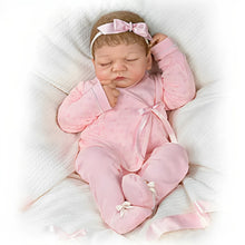 Load image into Gallery viewer, The Ashton-Drake Galleries &quot;Emily&quot; 20th Anniversary Lifelike Signature Edition Homecoming Baby Doll By Linda Webb 20-inches - RCE Global Solutions
