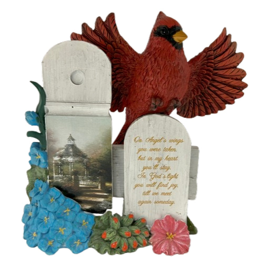 The Hamilton Collection A Love Filled With Joys Cardinal Figurine Handcrafted Sculpted Keepsake with Sentiment and Glitter Accents A Heartwarming Tribute to Cherish Memories from Our Love Is Eternal Collection Issue #7 by Thomas Kinkade 5-inches - RCE Global Solutions