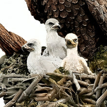Load image into Gallery viewer, The Bradford Exchange Bald Eagle Sculpture Protectors of The Nest Collection Issue #1: Treetop Majesty Hand-Painted American Eagle Collectible in Artist’s Resin 10-inches
