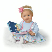 Load image into Gallery viewer, The Ashton-Drake Galleries Story Time with Maria Baby Doll Lifelike RealTouch® Vinyl with Hold That Pose!® Technology and Custom Fairytale Dress by Ping Lau 17.5-Inches
