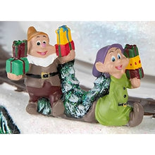 Load image into Gallery viewer, The Bradford Exchange Wonderful World Of Disney Ultimate 75 Character Tabletop Christmas Tree Decoration Mickey Cinderella Pooh and More 10 Scenes 20 Led Lights 4 Tiers of Movement and Music 16-Inches
