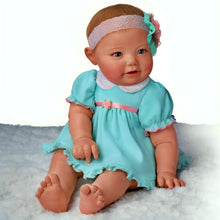 Load image into Gallery viewer, The Ashton-Drake Galleries Such A Doll Photo Contest Collection Issue #2: &#39;Emerie&#39; Baby Doll Handcrafted Lifelike with RealTouch® Vinyl and Hand-Rooted Hair by Ping Lau 18-Inches
