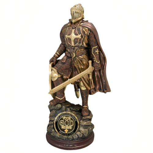 The Bradford Exchange Your God Reigns The Lord's Strength Religious Sculpture Collection Issue #9 12-inches - RCE Global Solutions