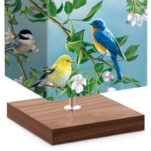 Load image into Gallery viewer, The Bradford Exchange &quot;Treetop Friends&quot; Songbird Art by James Hautman Table Lamp 14.5-inches - RCE Global Solutions
