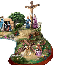 Load image into Gallery viewer, The Bradford Exchange Life of Christ Illuminated Masterpiece Sculpture: Inspirational Biblical Artistry by Thomas Kinkade 14.5-Inches - RCE Global Solutions
