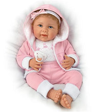 Load image into Gallery viewer, The Ashton - Drake Galleries I Sure Do Love Ewe Lifelike So Truly Real® Baby Girl Doll Magnetic Pacifier Weighted Fully Poseable with Soft RealTouch® Vinyl Skin by Doll Artist Linda Murray 19&quot;-Inches
