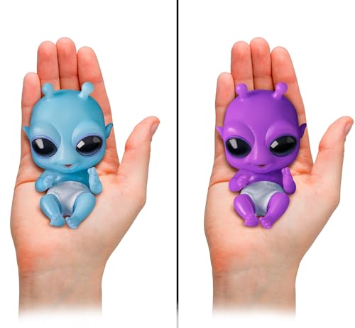 The Ashton-Drake Galleries Out-of-This-World Alien Baby Doll Collection Issue #2: Nova Alien Silicone Miniature Baby Doll with Removable Pacifier & Cosmic Swaddling Blanket 4-Inches - RCE Global Solutions