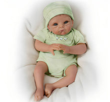 Load image into Gallery viewer, The Ashton-Drake Galleries Precious Little Ones Collection: Silly Goose So Truly Real® Lifelike Poseable Baby Collectible Doll Issue #3 with Soft RealTouch® Vinyl Skin by Tasha Edenholm 17-Inches
