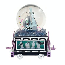 Load image into Gallery viewer, The Bradford Exchange Disney Tim Burton’s The Nightmare Before Christmas Glitter Globe Train Collection Issue #22: Nightmare Snowglobe Handcrafted &amp; Hand-Painted with Music &amp; Glitter 4.5-Inches
