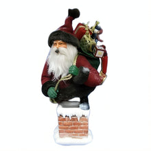 Load image into Gallery viewer, The Bradford Exchange So Real Wonder of Christmas Santa Claus Figurine Realistic Old-Fashioned Holiday Decor with Soft Vinyl Skin Elegant Fabrics and Luxurious Trims by Thomas Kinkade 11 1/4-inches
