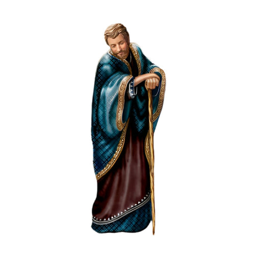 The Bradford Exchange Joseph From The Jeweled Nativity Figurine Collection Issue #2 Peter Carl Fabergé-Inspired Handcrafted Figurines