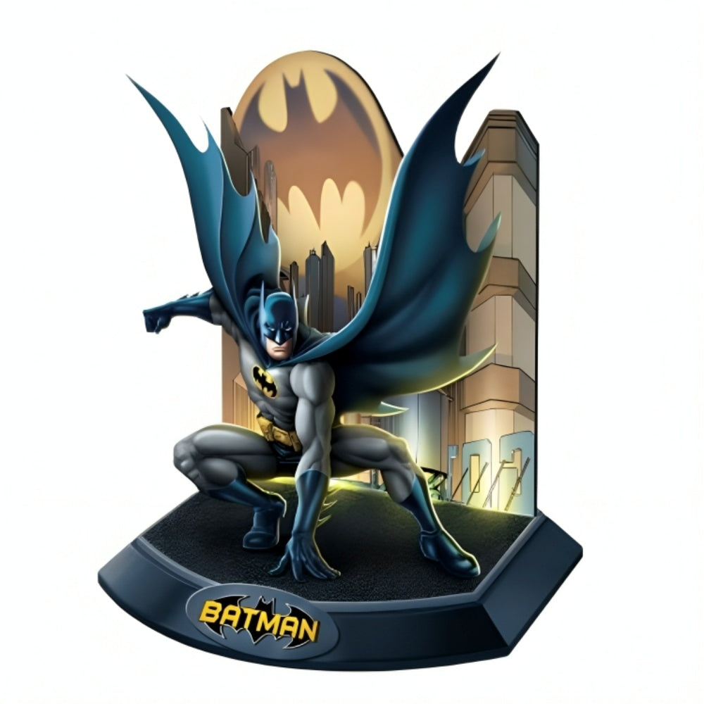 The Bradford Exchange DC Comics SUPER HERO Sculpture Collection Issue #1: Batman Lights Up Heirloom Quality Handcrafted and Hand-painted Illuminated Legend Figure 6-inches