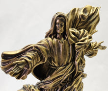 Load image into Gallery viewer, The Bradford Exchange Light Of The World Sculpture Collection Issue #5: 'Love The Lord' Handcrafted Cold-Cast Bronze Illuminated with Inspirational Scripture 11-inches
