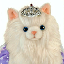 Load image into Gallery viewer, The Ashton-Drake Galleries Fabulous Feline Kitten Hold That Pose! Plush Cat with Crown Lavender Skirt and Dazzling Duchess Outfit 10-Inches
