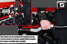 Load image into Gallery viewer, Skott Evo 2 Series Pro Metal Weight Lifting Hooks Best Heavy Duty Power Lifting Grip Assistance Set of 2 Unisex One Size
