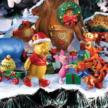 Load image into Gallery viewer, The Bradford Exchange Wonderful World Of Disney Ultimate 75 Character Tabletop Christmas Tree Decoration Mickey Cinderella Pooh and More 10 Scenes 20 Led Lights 4 Tiers of Movement and Music 16-Inches
