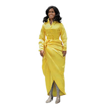Load image into Gallery viewer, The Ashton-Drake Galleries Michelle Obama Portrait Doll, 15 Inch Collector&#39;s Edition, Yellow Dress with Gold Boots - RCE Global Solutions
