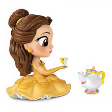 Load image into Gallery viewer, The Ashton-Drake Galleries Princess Belle Issue #1 Timeless Tales Tots Figure Collection Sculpted Handcrafted Resin and Hand-painted 4-inches - RCE Global Solutions
