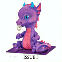 Load image into Gallery viewer, The Ashton-Drake Galleries Mystical Dragonlings Dragon Baby Doll Collection Issue #3: Dalinda Handcrafted Dragon with Articulated Body Realistic Details and Unique Accessory 8-inches
