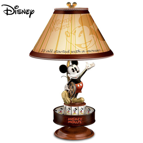 Disney Mickey Mouse Lamp with Spinning Animation Base and Silhouette Shade by The Bradford Exchange - RCE Global Solutions