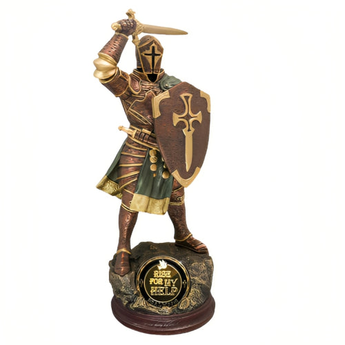 The Bradford Exchange Rise For My Help Armor of God Religious Sculpture Collection Issue #10 12-inches - RCE Global Solutions