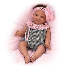 Load image into Gallery viewer, The Ashton-Drake Galleries Such A Doll Photo Contest Collection Issue #3: &#39;Alanna&#39; Baby Doll Handcrafted Lifelike with RealTouch® Vinyl and Hand-Rooted Hair by Ping Lau 18-Inches - RCE Global Solutions
