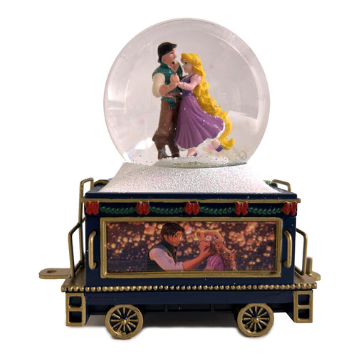 The Bradford Exchange Disney’s Wonderland Express Miniature Snow Globe Collection Issue #14: Tangled 'Rapunzel' Handcrafted Snow Globe Train with Music 3 to 4.5-Inches - RCE Global Solutions