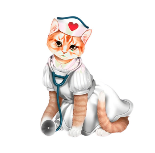 The Hamilton Collection Nurses Are Su-purr Heroes Figurine: A Heartwarming Tribute to Nursing, Issue #1, 4.5-Inches