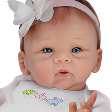 Load image into Gallery viewer, The Ashton-Drake Galleries Snuggle Bunny So Truly Real® Vinyl Baby Girl Doll Hand-Painted Features RealTouch® Skin Weighted and Adorable Bunny Outfit Precious Little Ones Collection Issue #2 by Master Doll Artist Tasha Edenholm 17-inches - RCE Global Solutions

