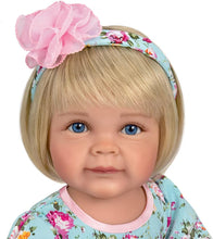 Load image into Gallery viewer, The Ashton-Drake Galleries So Truly Real Tea for Two Toddler Girl Doll Featuring A Finely Tailored Floral Ensemble and Comes with A 3-Piece Porcelain Tea Set and Picnic Blanket - RCE Global Solutions
