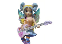 Load image into Gallery viewer, The Hamilton Collection Nixie Fairy Figurine Jasmine and the Flaming Pixies Collection Hand-Painted Fantasy Sculpture with Glitter Wings and Sparkling Gem Accents by Jasmine Becket-Griffith 4.5-inches
