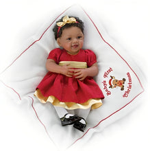 Load image into Gallery viewer, The Ashton-Drake Galleries So Truly Real® Baby’s First Christmas Collectible Doll with RealTouch® Skin and Hand-Rooted Hair by Master Doll Artist Waltraud Hanl 19-inches - RCE Global Solutions
