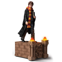 Load image into Gallery viewer, The Bradford Exchange Harry Potter Masterpiece Edition Sculpture Collection Issue #1 Handcrafted and Hand-painted Lights Up 13-inches
