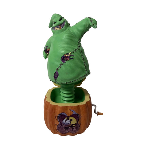 The Hamilton Collection Disney Tim Burton’s The Nightmare Before Christmas Jack Skellington ‘Oogie Boogie’ in the Box Figurine Issue #3 Hand-Painted Resin Collectible 4.5-Inches