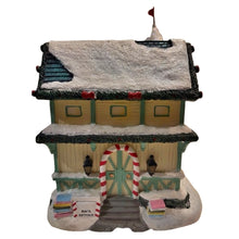 Load image into Gallery viewer, The Bradford Exchange Rudolph The Red-Nosed Reindeer Village Collection Issue #58 Sam The SnowMan's Christmas Village Display Illuminated Lighted Holiday Decor Hand Painted Sculpture 8.75-Inches
