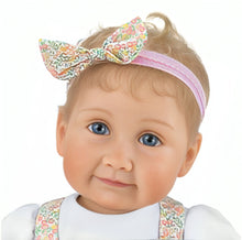 Load image into Gallery viewer, The Ashton-Drake Galleries Sugar and Spice Baby Doll So Truly Real® Lifelike Doll with Hand-Rooted Hair, RealTouch® Vinyl &amp; Custom Outfit – Exclusive Collectible by Sherry Miller 21-Inches
