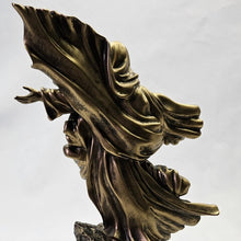 Load image into Gallery viewer, The Bradford Exchange Light Of The World Sculpture Collection Issue #5: 'Love The Lord' Handcrafted Cold-Cast Bronze Illuminated with Inspirational Scripture 11-inches
